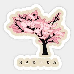 Sakura Cherry Blossom Sticker